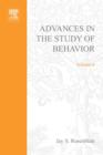 Image for Advances in the study of behavior. : Vol.6