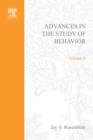 Image for ADVANCES IN THE STUDY OF BEHAVIOR VOL 9