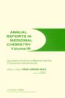 Image for Annual Reports in Med Chemistry V18 Ppr: Elsevier Science Inc [distributor],.