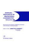 Image for Annual Reports in Medicinal Chemistry: Elsevier Science Inc [distributor],.