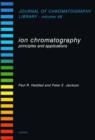 Image for Ion chromatography: principles and applications