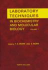 Image for Laboratory techniques in biochemistry and molecular biology : 7