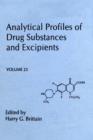 Image for Analytical Profiles of Drug Substances and Excipients. Vol. 29
