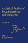 Image for Analytical Profiles of Drug Substances and Excipients.: Elsevier Science Inc [distributor],.