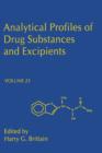 Image for Analytical Profiles of Drug Substances and Excipients.