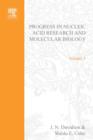 Image for Progress in Nucleic Acid Research and Molecular Biology.: Elsevier Science Inc [distributor],.
