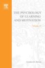 Image for Psychology of Learning and Motivation : v. 47