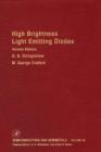Image for Semiconductors and semimetals.: (High brightness light emitting diodes) : Vol.48,