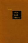 Image for Solid State Physics: Elsevier Science Inc [distributor],.