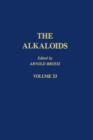 Image for Alkaloids: Chemistry and Pharmacology  V33