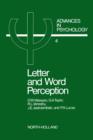 Image for Letter and word perception: orthographic structure and visual processing in reading