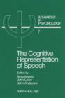 Image for The Cognitive Representation of Speech