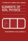 Image for Elements of soil physics