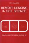 Image for Remote Sensing in Soil Science