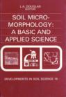 Image for Soil micromorphology.