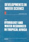 Image for Hydrology and water resources in tropical Africa