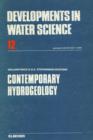 Image for Contemporary hydrogeology: the George Burke Maxey memorial volume : 12