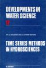 Image for Time Series Methods in Hydrosciences: Proceedings of an International Conference Held at Canada Centre of Inland Water, Burlington, Ontario, Canada, October 6-8, 1981