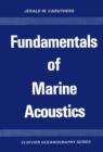 Image for Fundamentals of Marine Acoustics.: Elsevier Science Inc [distributor],.