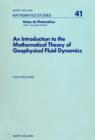 Image for An introduction to the mathematical theory of geophysical fluid dynamics