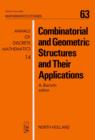 Image for Combinatorial and geometric structures and their applications
