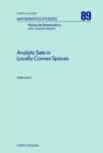 Image for Analytic Sets in Locally Convex Spaces