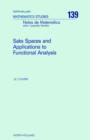 Image for Saks Spaces and Applications to Functional Analysis