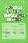 Image for Progress In Low Temperature Physics V3