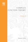 Image for Complex Function Theory.: Elsevier Science Inc [distributor],.