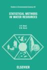 Image for Statistical Methods in Water Resources.