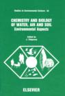 Image for Chemistry and biology of water, air, and soil: environmental aspects