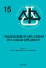 Image for Trace element analysis in biological specimens