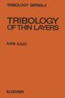 Image for Tribology of thin layers