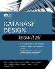 Image for Database design: know it all