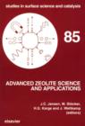 Image for Advanced zeolite science and applications