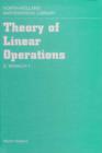 Image for Theory of linear operations