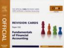 Image for CIMA Revision Cards Fundamentals of Financial Accounting