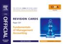 Image for CIMA Revision Cards Fundamentals of Management Accounting