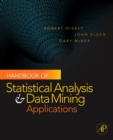 Image for Handbook of statistical analysis and data mining applications