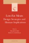 Image for Low-fat meats: design strategies and human implications