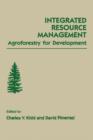 Image for Integrated resource management: agroforestry for development