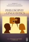Image for Philosophy of linguistics : volume 14