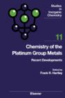 Image for Chemistry of the Platinum Group Metals: Recent Developments