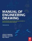 Image for Manual of engineering drawing.