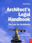 Image for Architect&#39;s legal handbook: the law for architects
