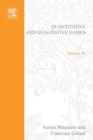 Image for Quantitative and qualitative games : vol.58