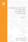 Image for Numerical solution of ordinary differential equations