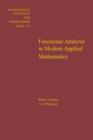 Image for Functional analysis in modern applied mathematics : vol.132