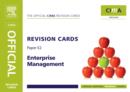 Image for CIMA Revision Cards Enterprise Management