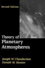Image for Theory of Planetary Atmospheres: An Introduction to Their Physics and Chemistry.